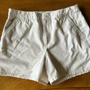 ❤️ Northcrest 100 percent cotton white cream jean shorts